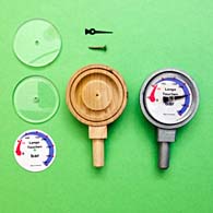 Das Manometer und seine Einzelteile