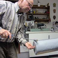 Oberflächenbeschichtung mit Hammerschlaglack