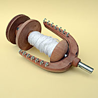 Spinnradbau: Spindel, Spule und Flügel (neu)