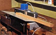 Winkellade für einen Elektrohobel