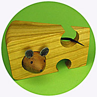 Puzzle:Maus im Käse (nach David Springett)