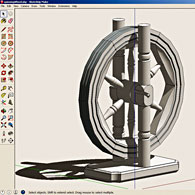 Spinnradbau: 3D-Sketch erstellen